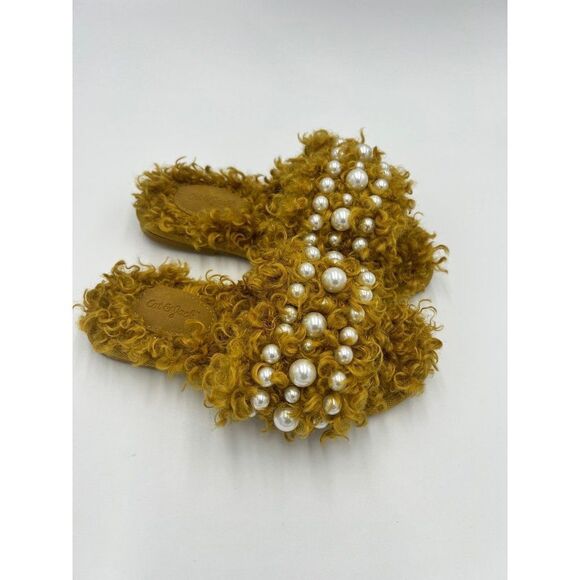 Brand New Cat & Jack Gold/‎ Adeline Sandals For Girls Size 13 - Picture 4 of 7